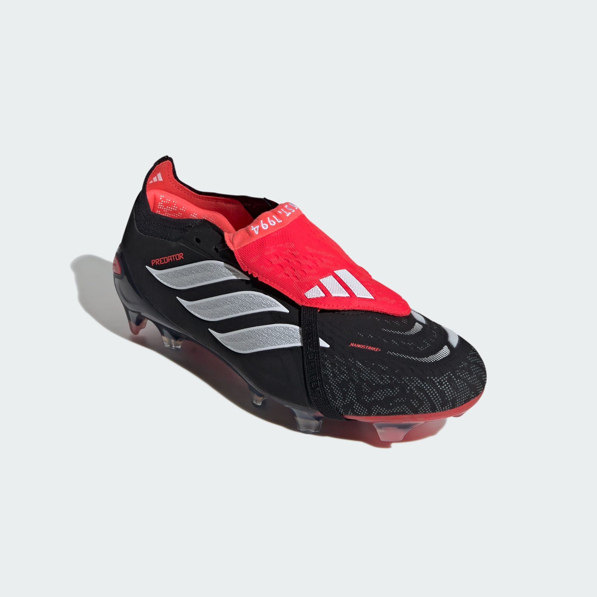 Predator Elite FT FG [Core Black/White/Lucid Red] – Tursi Soccer Store