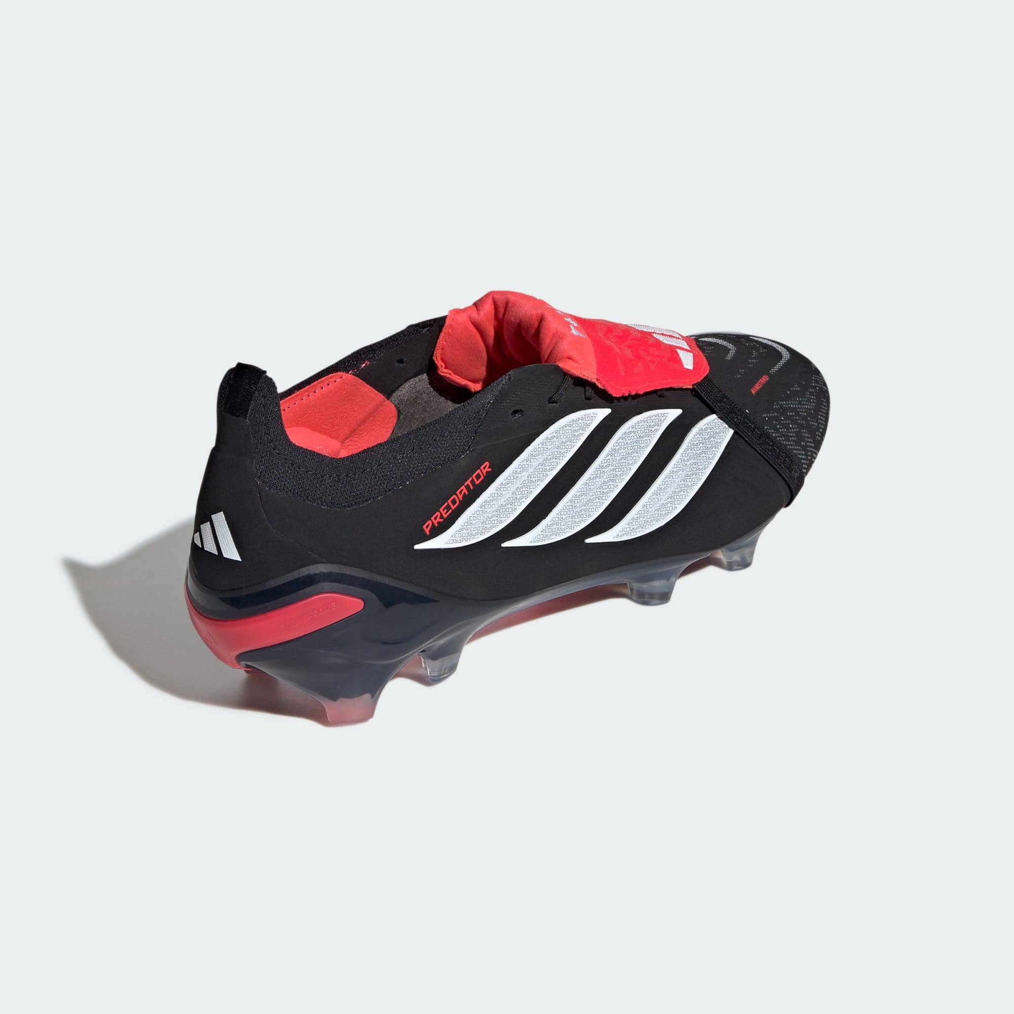 Predator Elite FT FG [Core Black/White/Lucid Red] – Tursi Soccer Store