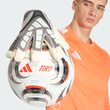 Predator Pro Hybrid Strap Gloves [Iron Metallic/Lucid Red]