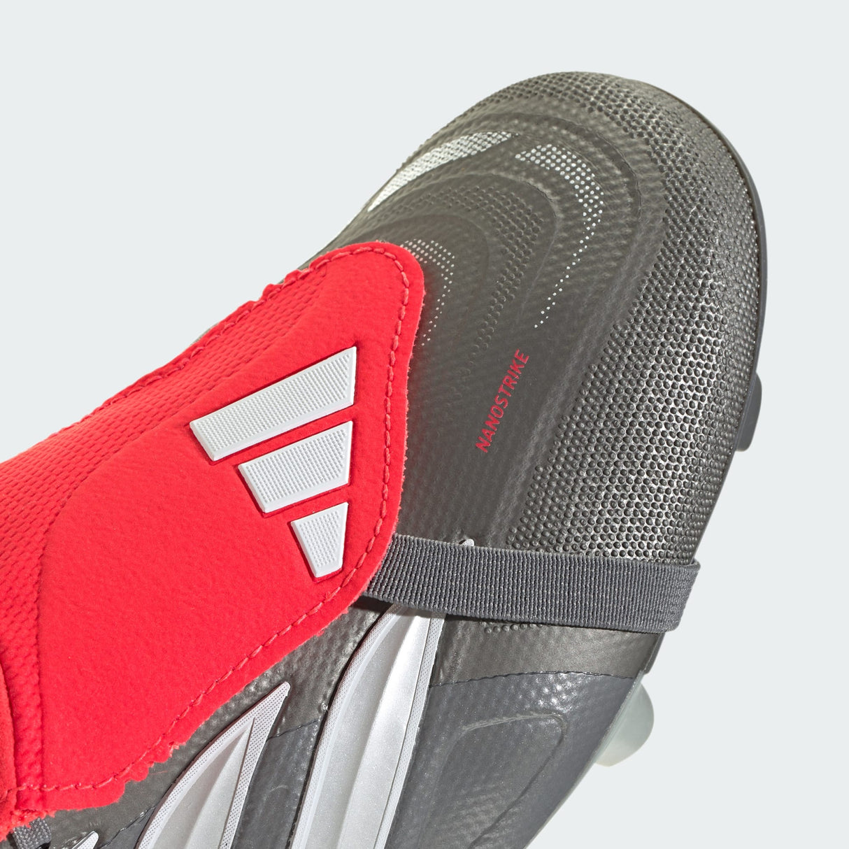 Predator League FT FG [Iron Metallic/Lucid Red]