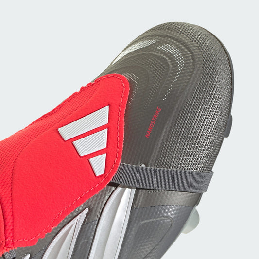 Predator League FT FG [Iron Metallic/Lucid Red]