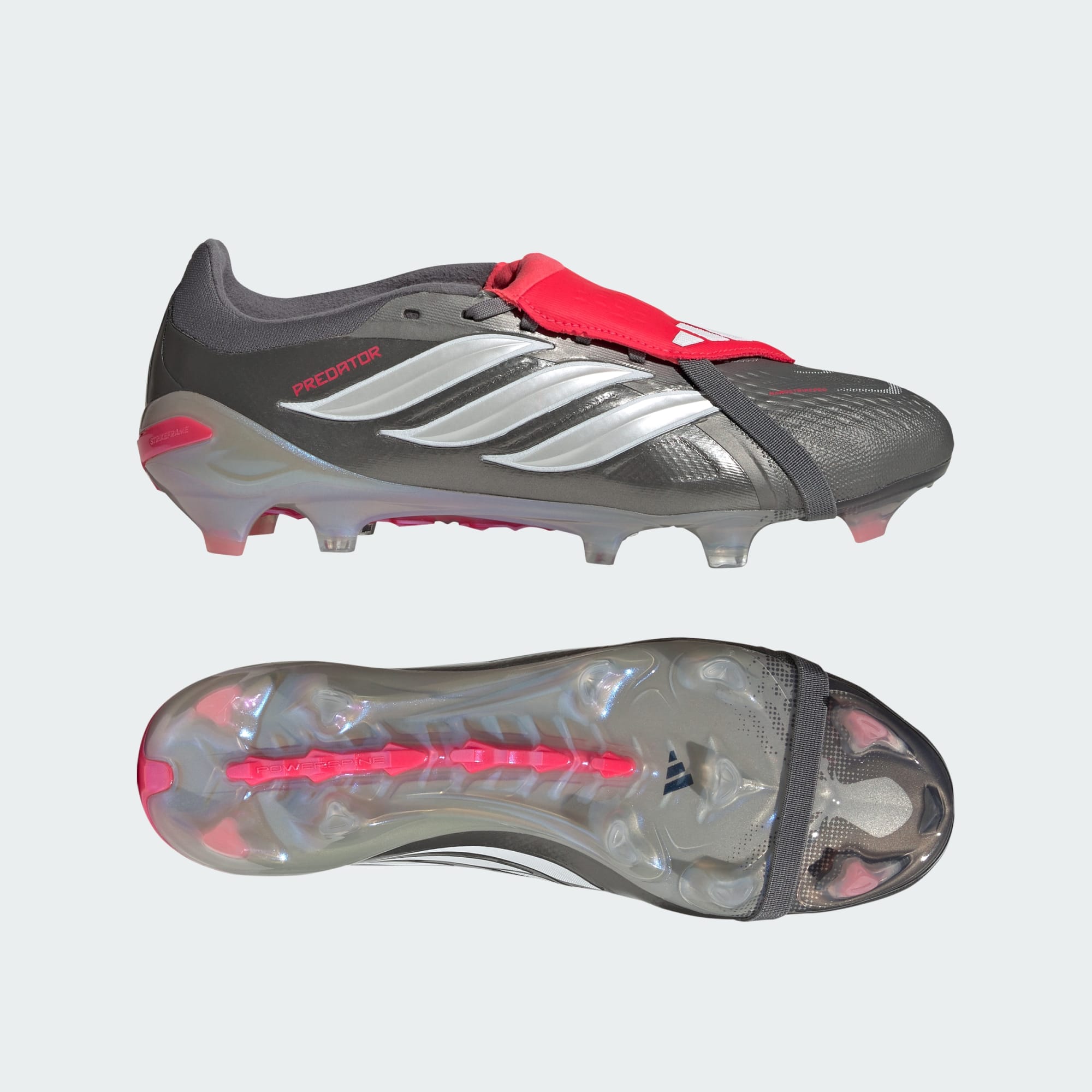Predator Pro FT FG [Iron Metallic/ Lucid Red]