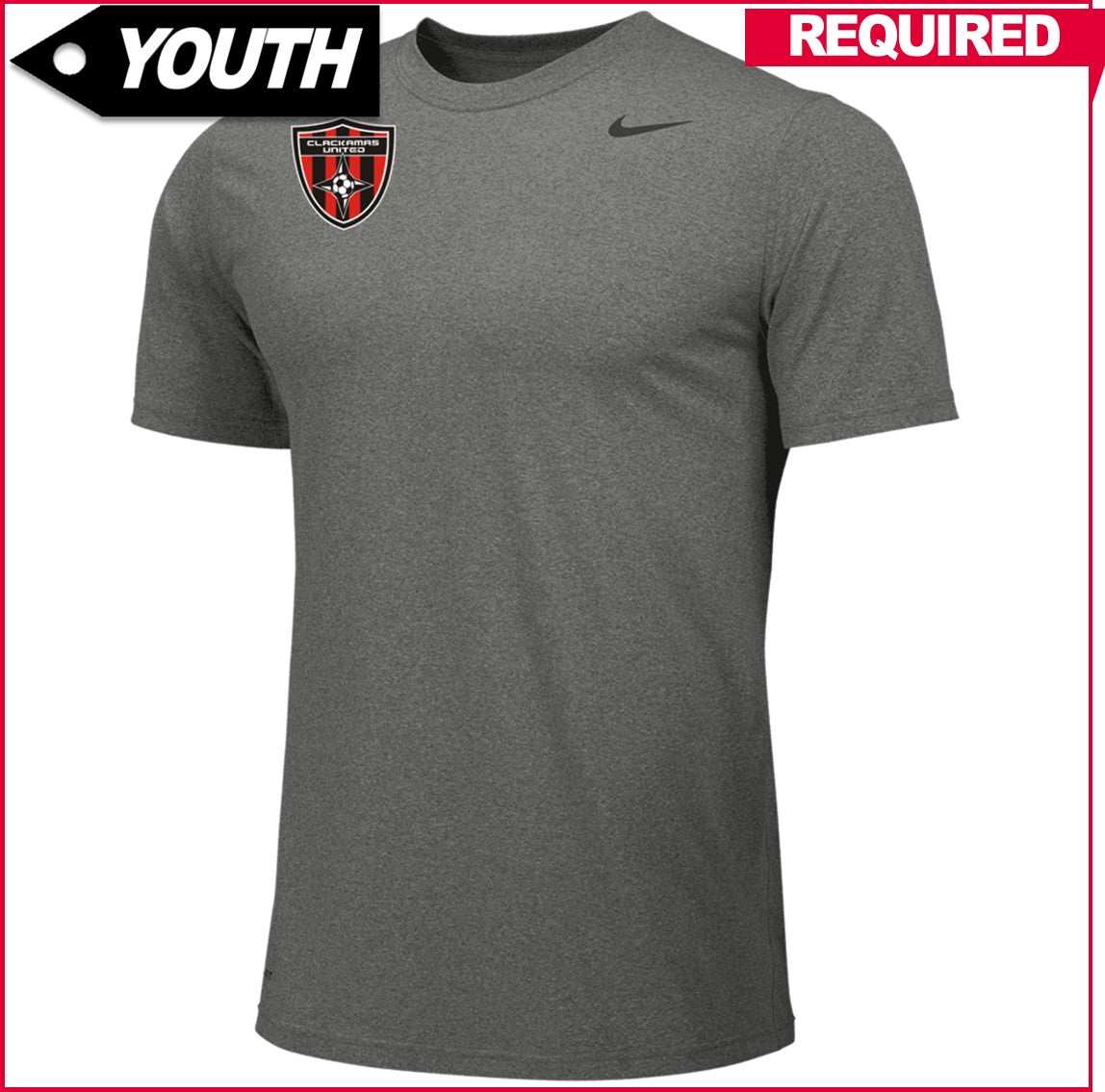 Clackamas United S/S Dri-Fit Practice Top [Youth]