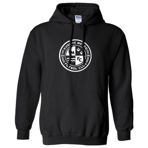 Eugene Metro Black Hooded Sweatshirt