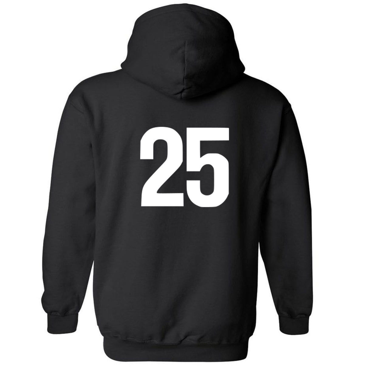 Eugene Metro Black Hooded Sweatshirt