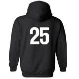 Eugene Metro Black Hooded Sweatshirt