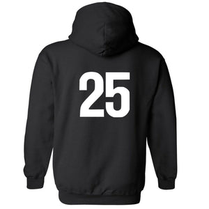 Eugene Metro Black Hooded Sweatshirt
