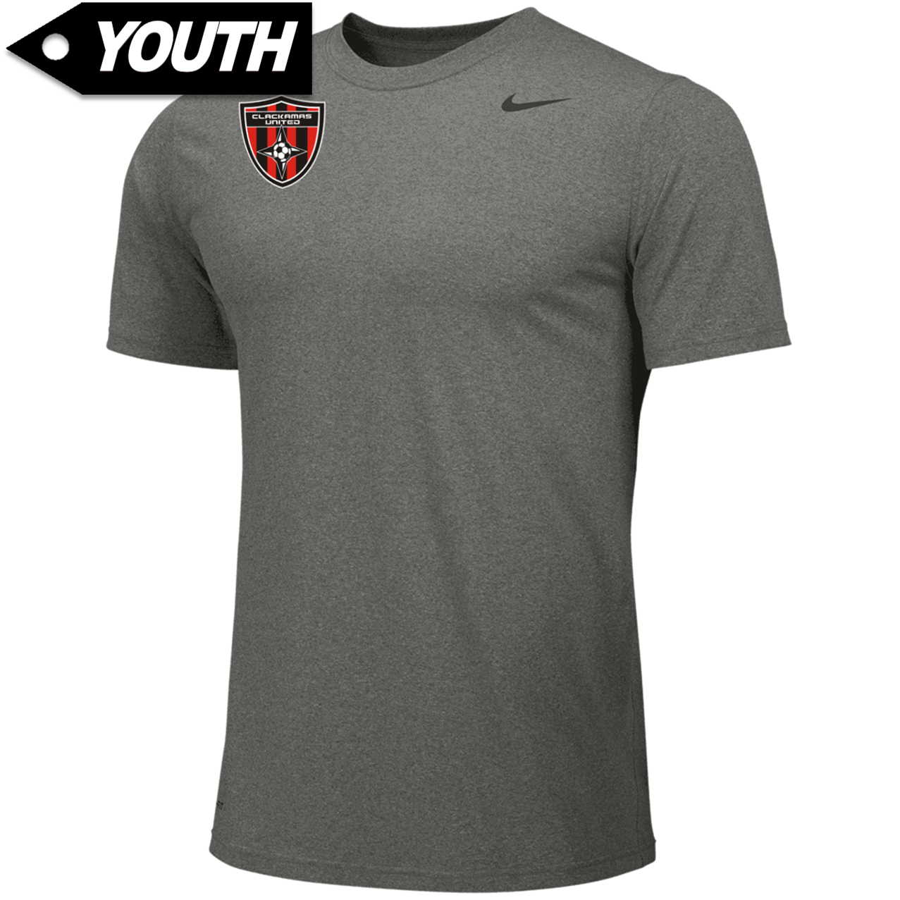 Clackamas United S/S Dri-Fit Practice Top [Youth]