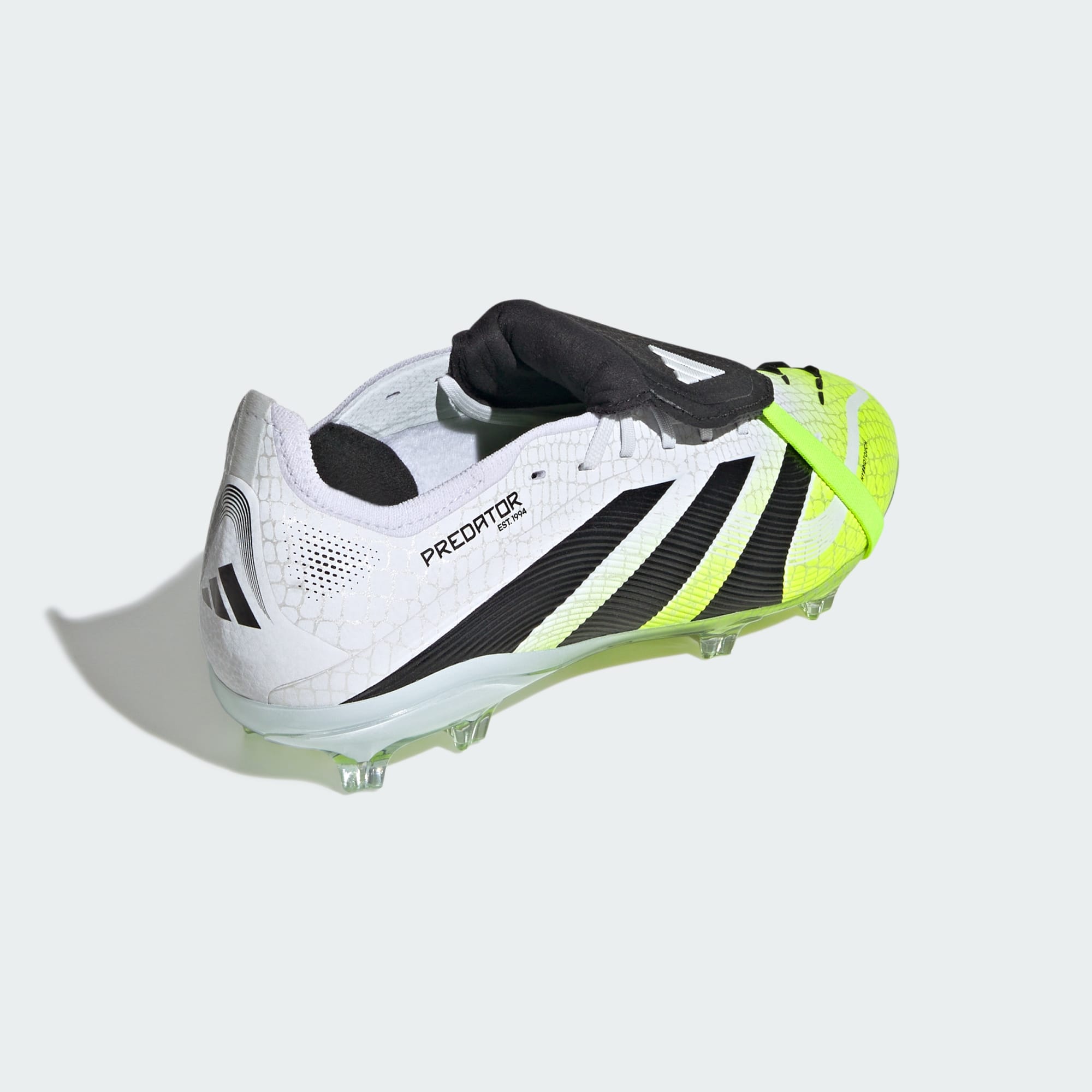 Junior Predator Elite FT FG [White/Black/Lucid Lemon]