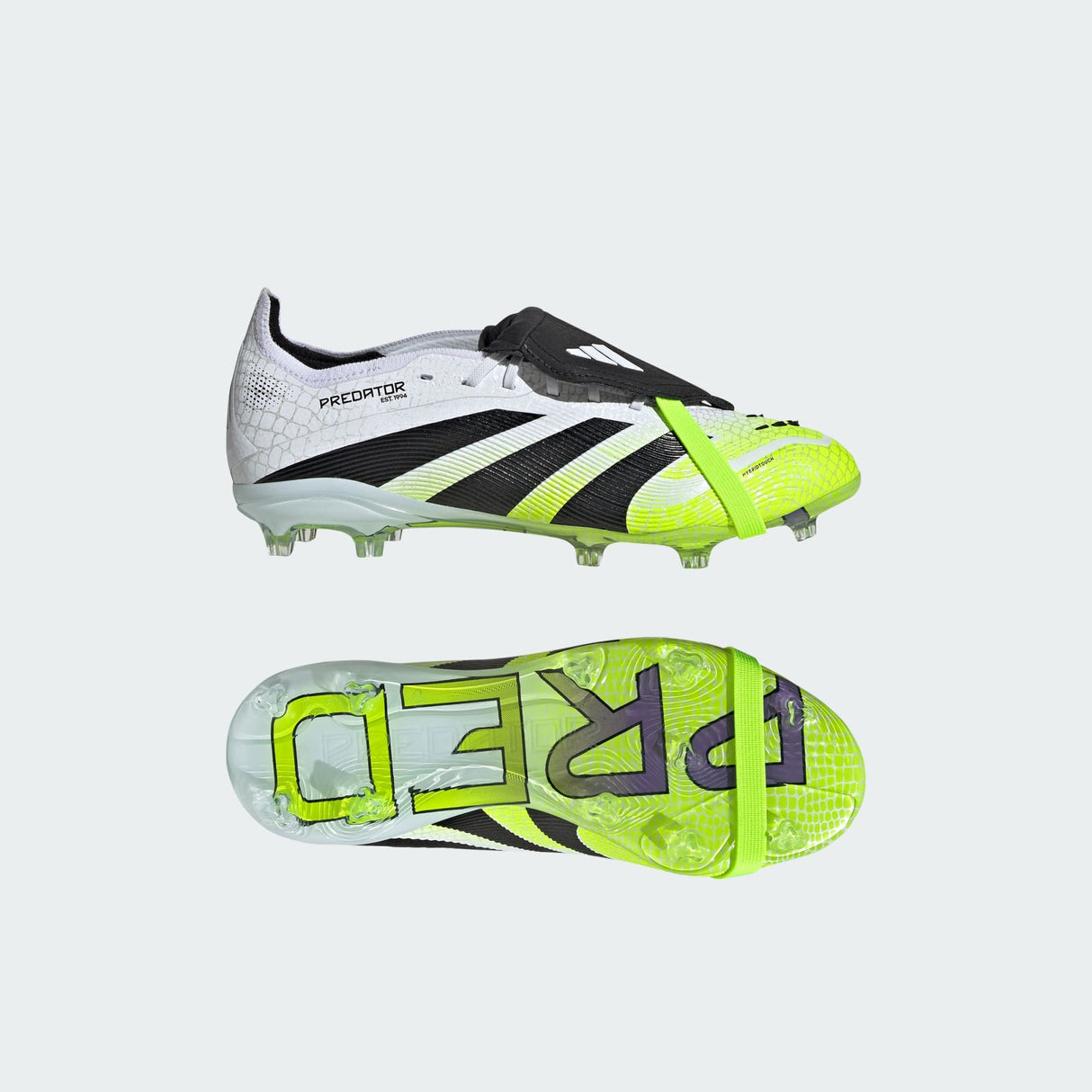 Junior Predator Elite FT FG [White/Black/Lucid Lemon]