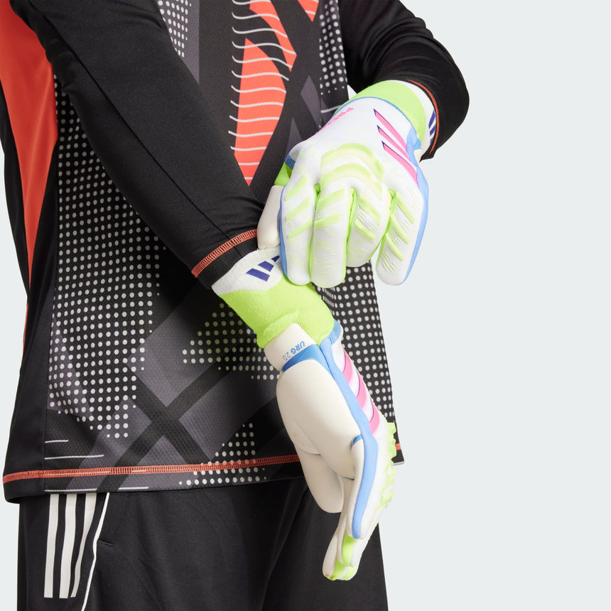 Predator Pro Gloves [White/Lucid Lemon/Lucid Pink]