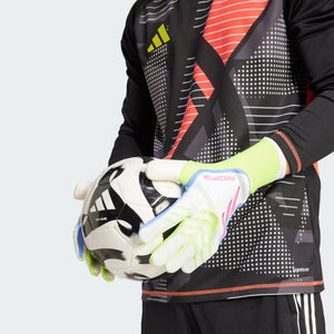 Predator Pro Gloves [White/Lucid Lemon/Lucid Pink]