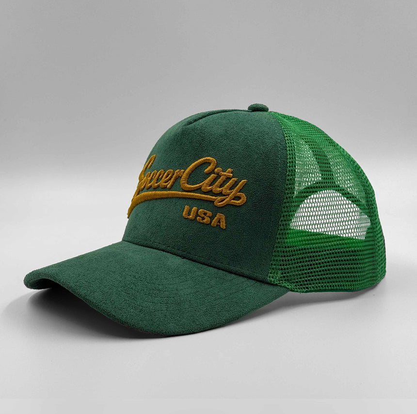 Soccer City Sueded Trucker