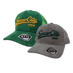 Soccer City Sueded Trucker