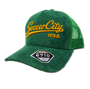 Soccer City Sueded Trucker