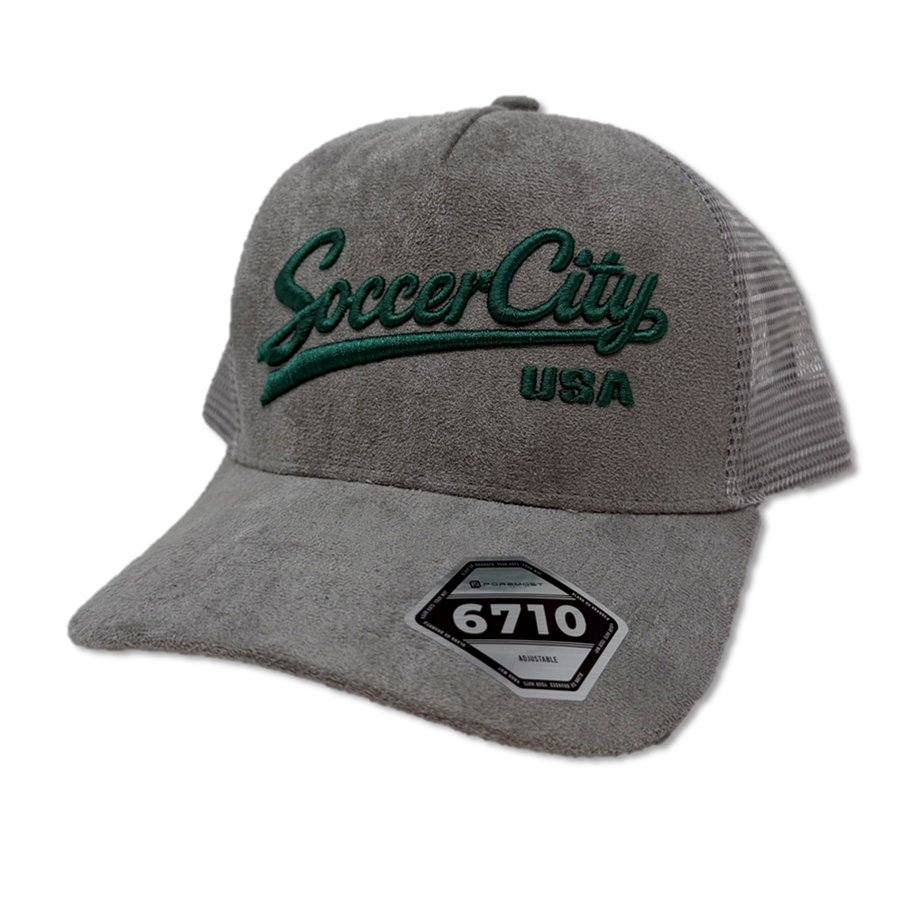 Soccer City Sueded Trucker