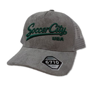 Soccer City Sueded Trucker