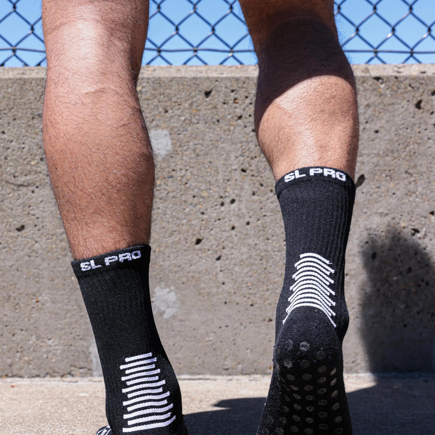 Sunday League Grip Socks [Black]