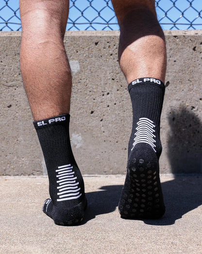 Sunday League Grip Socks [Black]