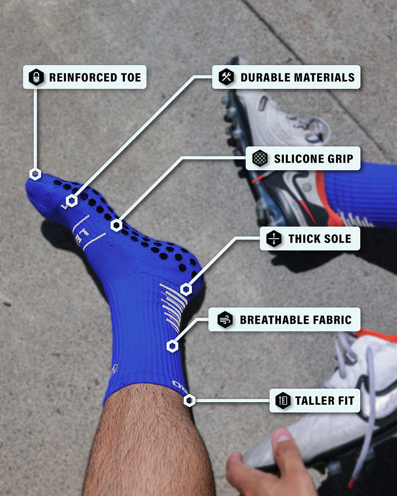 Sunday League Grip Socks [Royal]