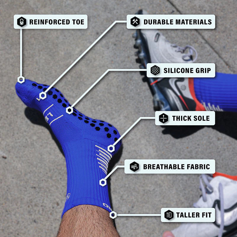 Sunday League Grip Socks [Royal]