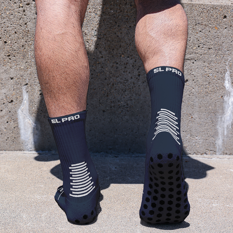 Sunday League Grip Socks [Navy]