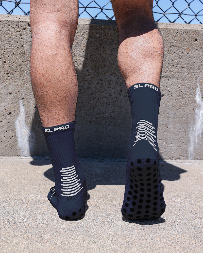 Sunday League Grip Socks [Navy]