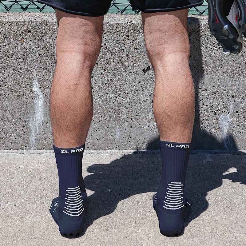 Sunday League Grip Socks [Navy]