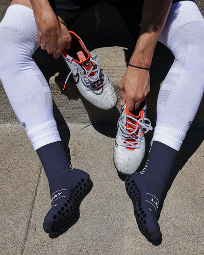 Sunday League Grip Socks [Navy]