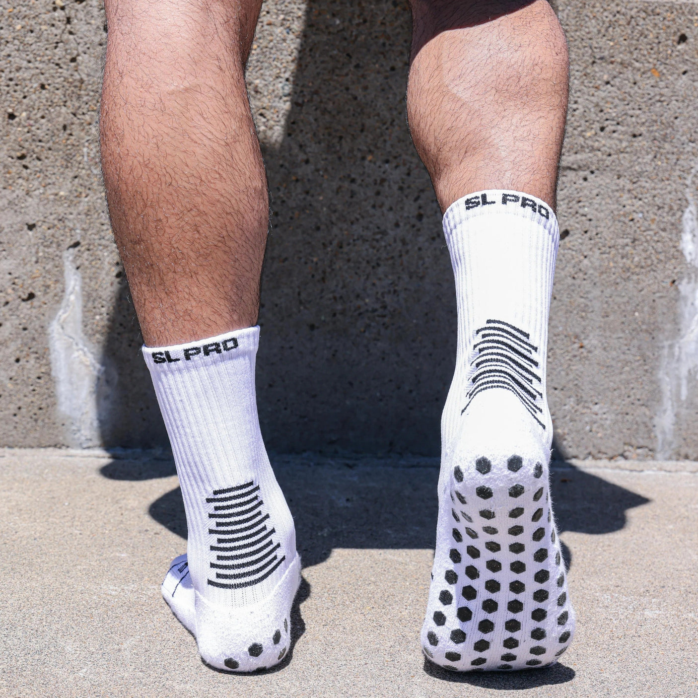Sunday League Grip Socks [White]