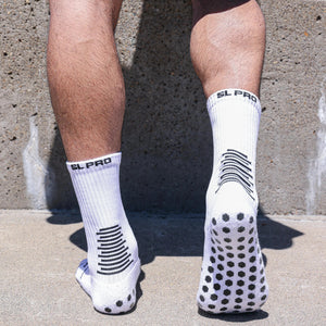 Sunday League Grip Socks [White]