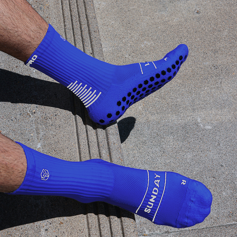 Sunday League Grip Socks [Royal]