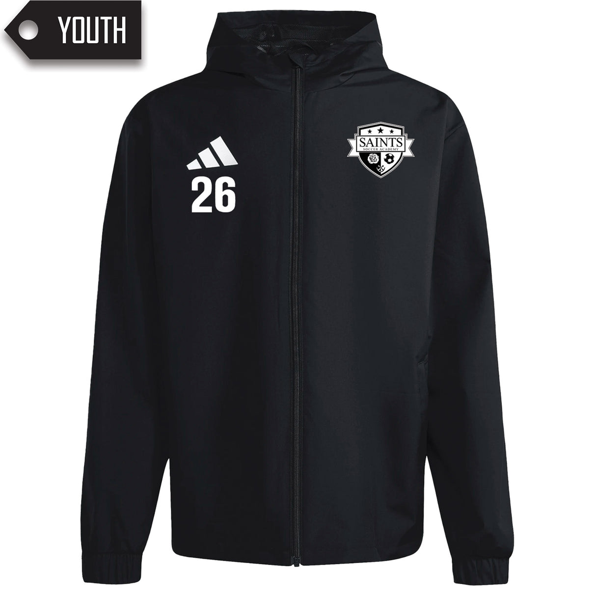 Saints Academy Entrada26 All Weather Jacket [Youth]