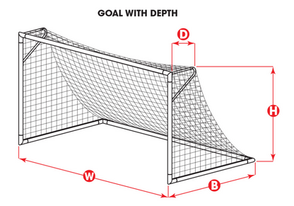 6 1/2H X 12W X 2D X 6 1/2B, 120MM MESH, 3MM SOLID BRAID KNOTLESS