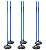 Kwik Goal Premier Coaching Sticks [Blue]