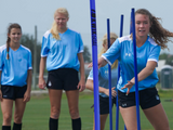 Kwik Goal Premier Coaching Sticks [Blue]