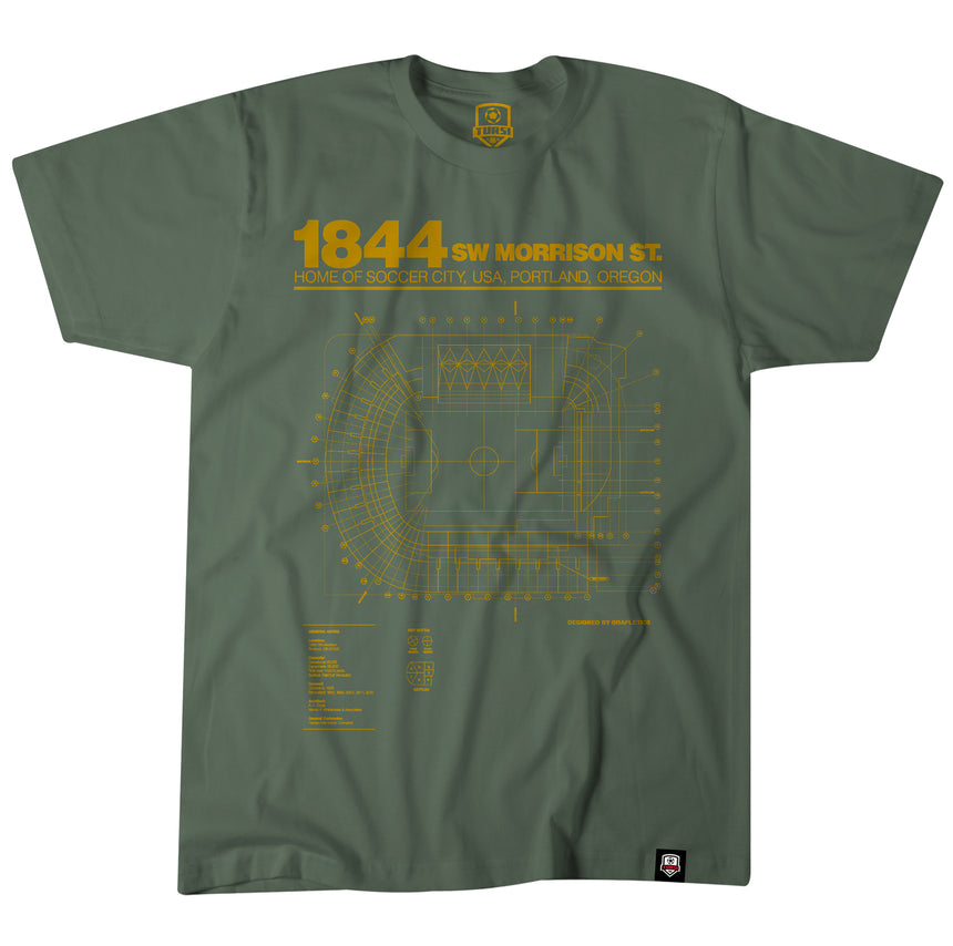 Stadium Tee [Pine]