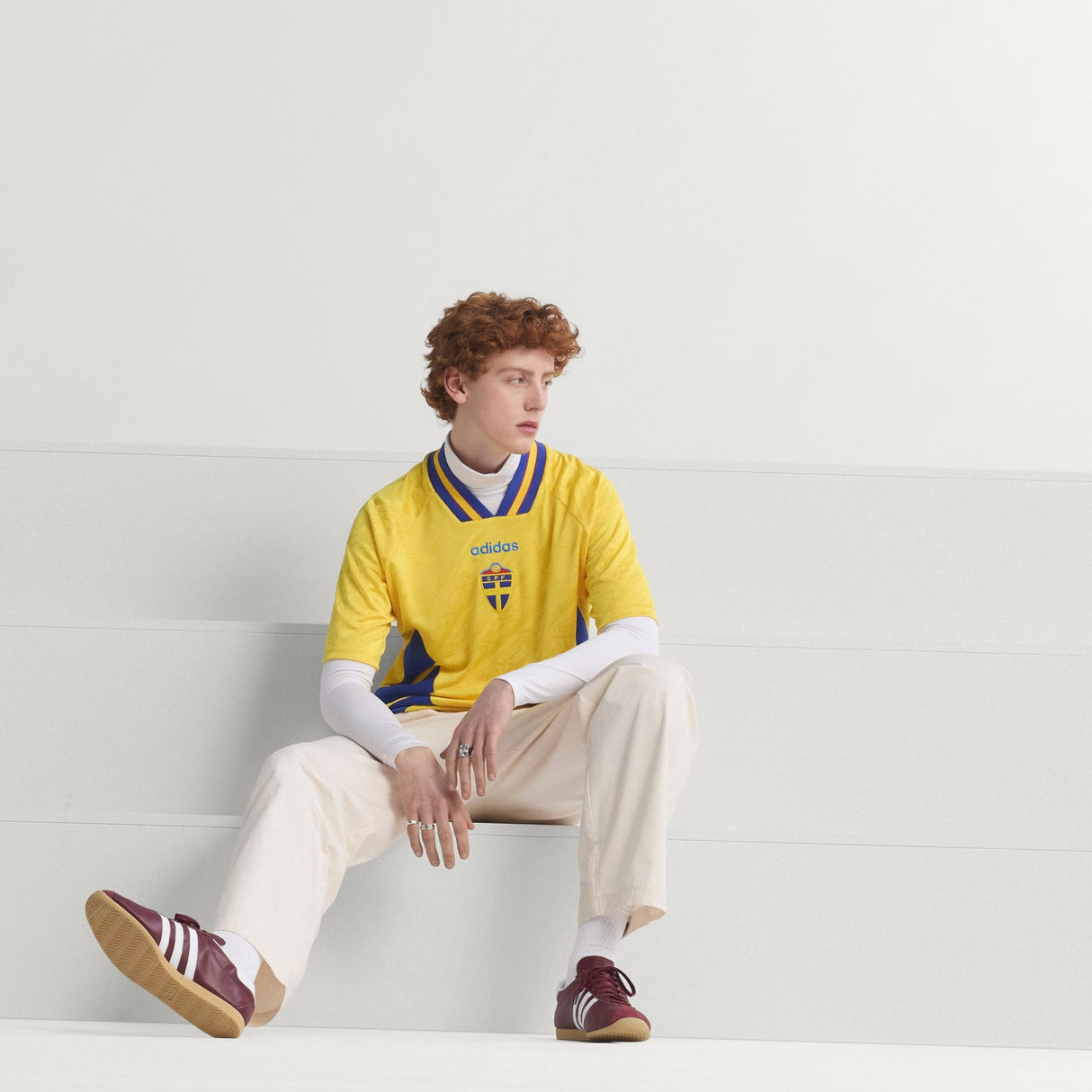 Sweden 1994 Home Jersey