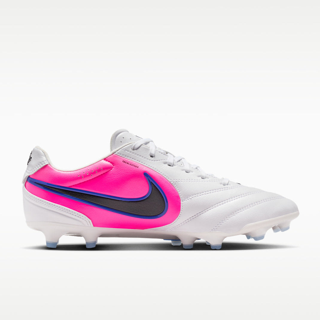 Tiempo Ligera Pro FG [White/Racer Blue/Pink Blast]