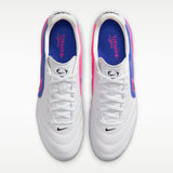 Tiempo Ligera Pro FG [White/Racer Blue/Pink Blast]
