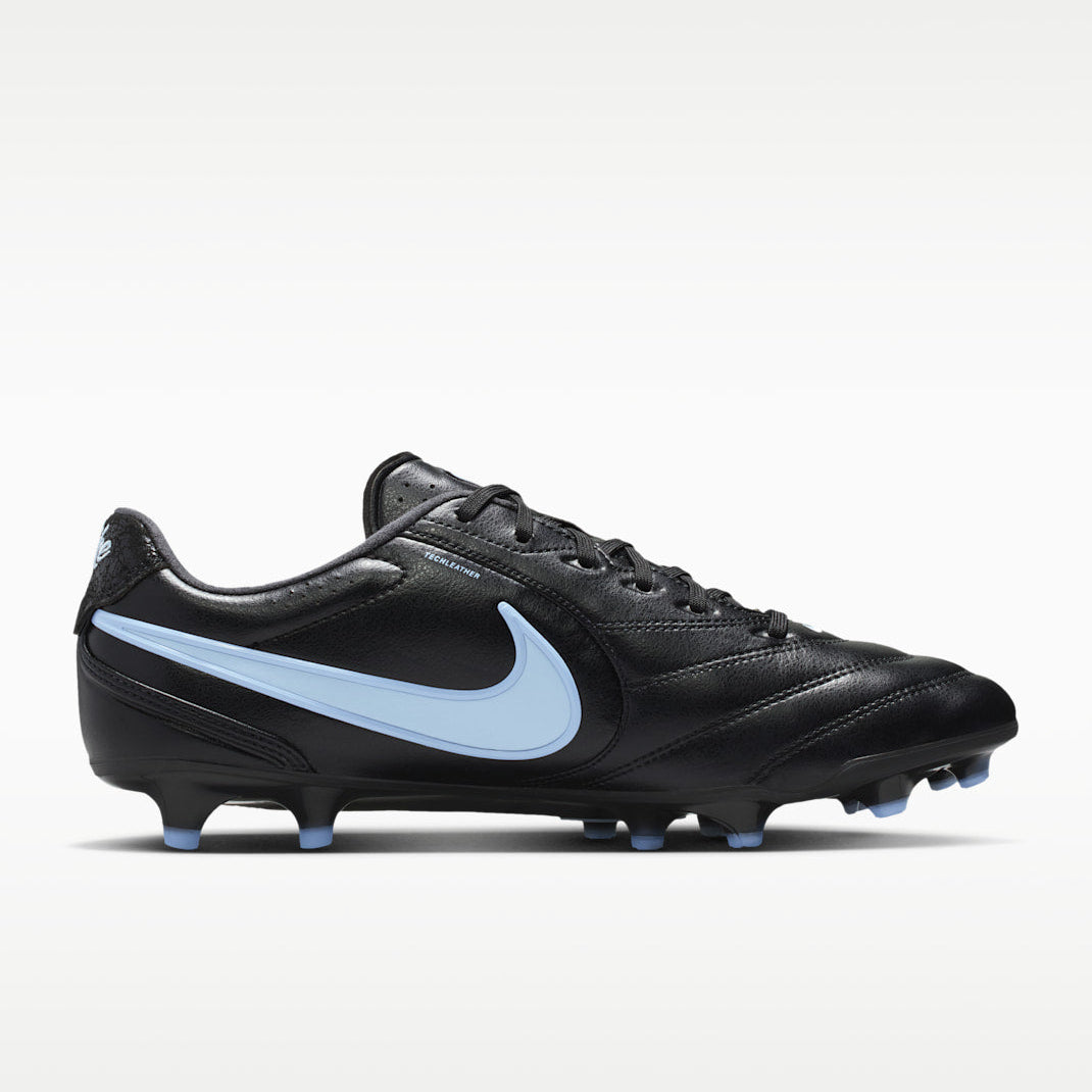 Tiempo Ligera Pro FG [Black/Obsidian/Ice Blue] – Tursi Soccer Store