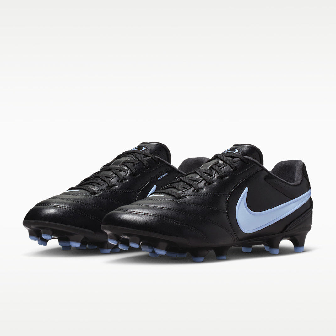 Tiempo Ligera Pro FG [Black/Obsidian/Ice Blue] – Tursi Soccer Store