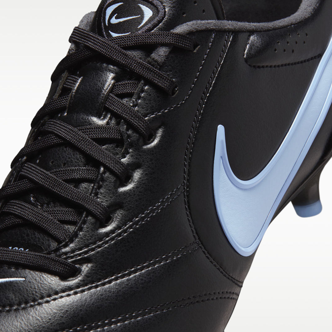 Tiempo Ligera Pro FG [Black/Obsidian/Ice Blue] – Tursi Soccer Store