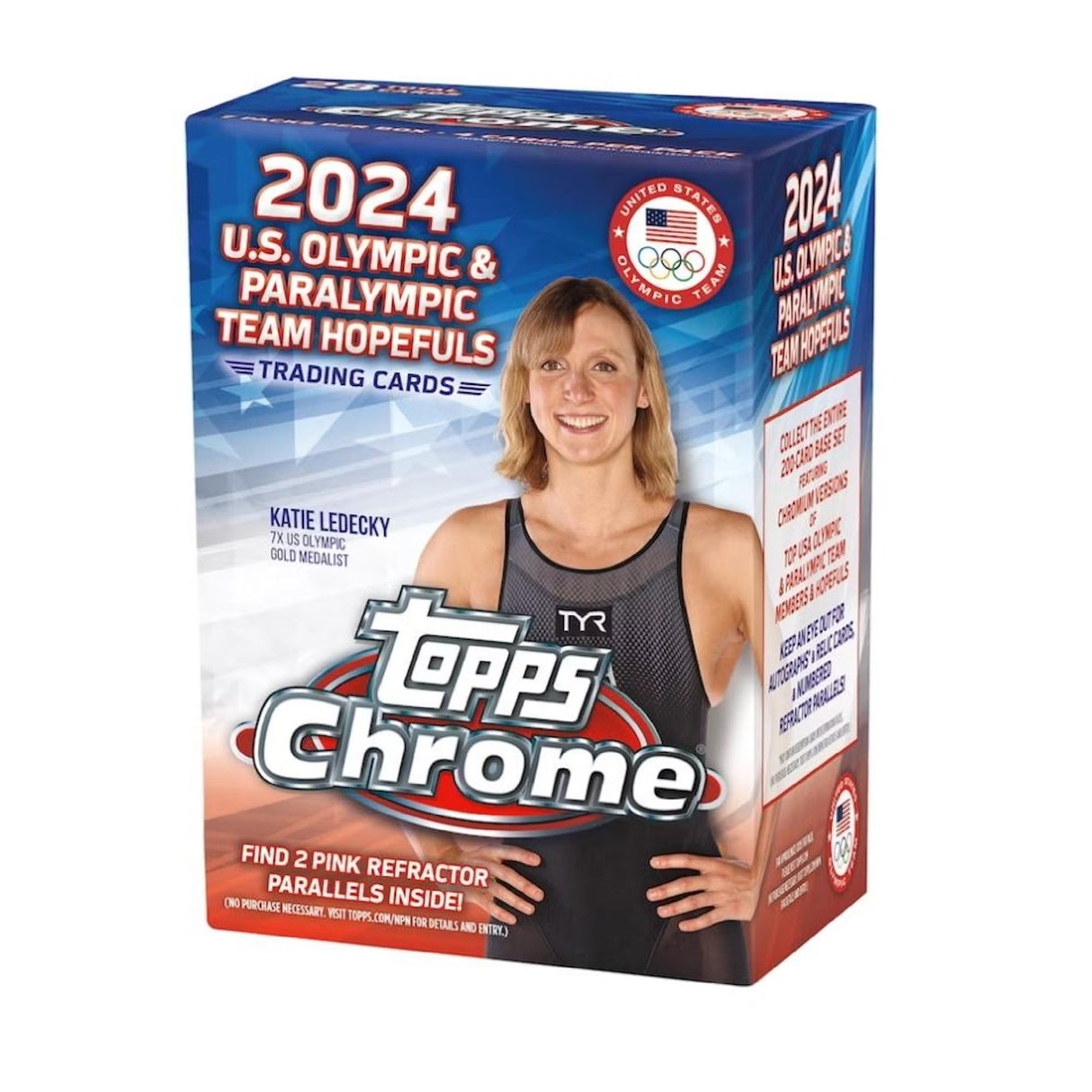 2024 Topps Chrome U.S Olympic & Paralympic Team Hopefuls Box