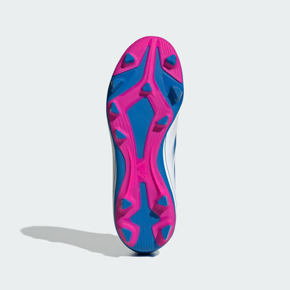 Junior Goletto IX LL FG [White/Royal/Team Shock Pink]