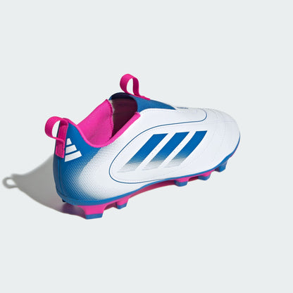 Junior Goletto IX LL FG [White/Royal/Team Shock Pink]
