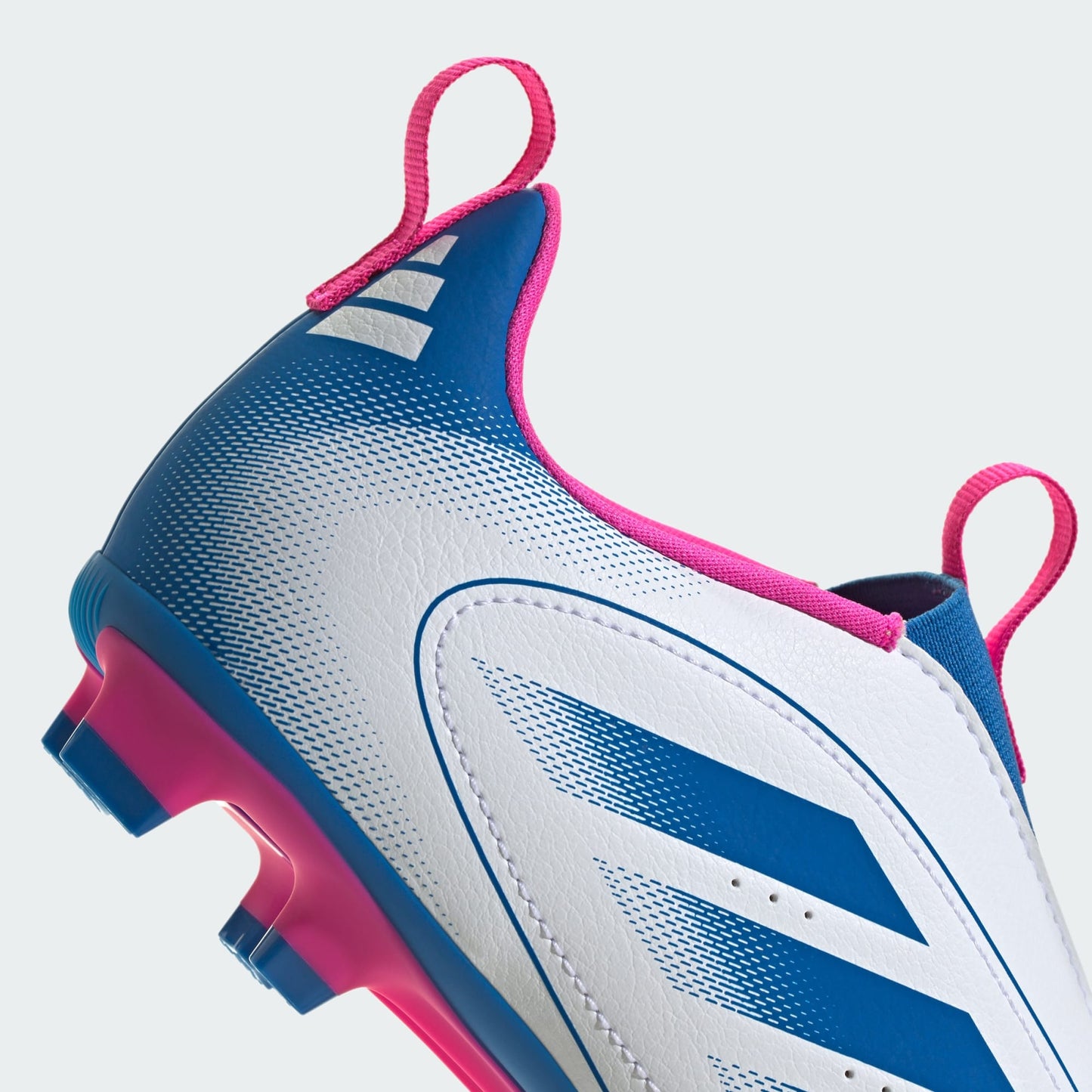 Junior Goletto IX LL FG [White/Royal/Team Shock Pink]