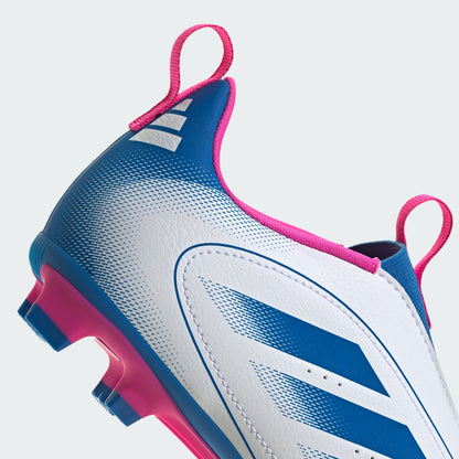 Junior Goletto IX LL FG [White/Royal/Team Shock Pink]