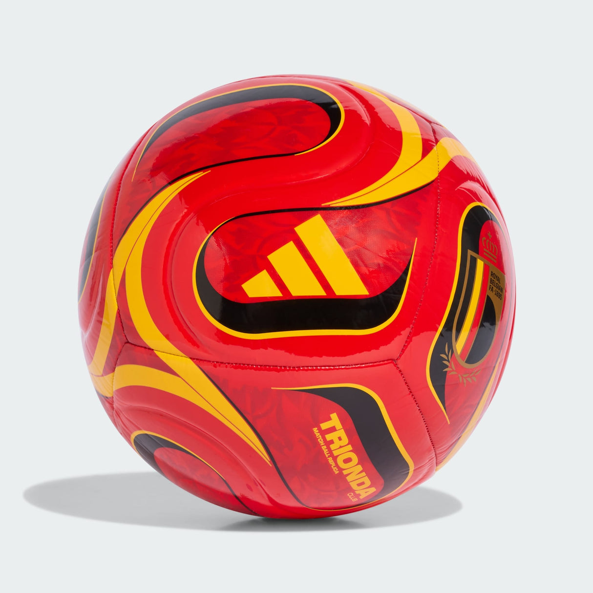 The Trionda Belgium Home Club Ball (Red/yellow)