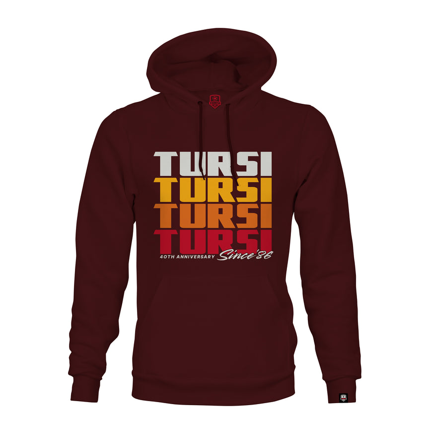 Tursi '86 Hoodie [Maroon]